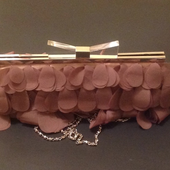 Cocktail Nordstrom evening purse with silver chain - Picture 1 of 5